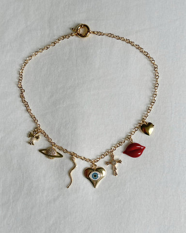 lana charm necklace