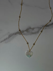 mireya heart necklace
