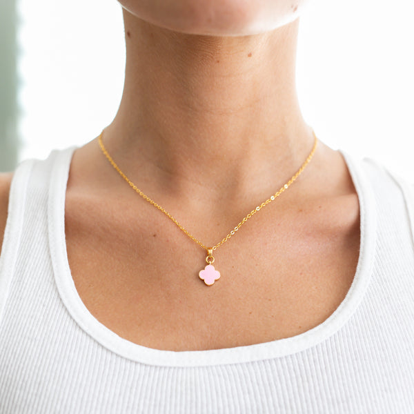 pink sand necklace