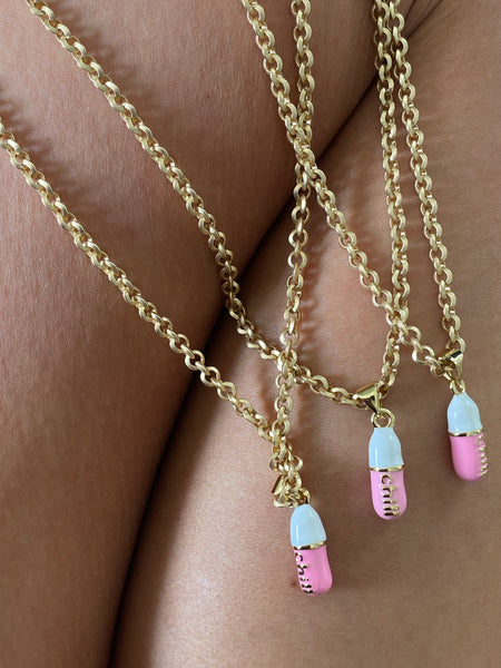chill pill necklace